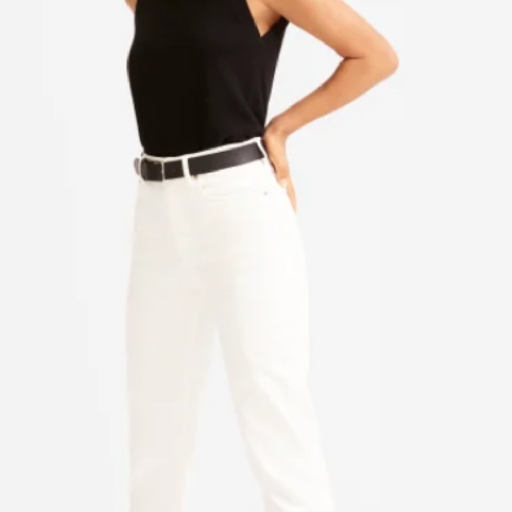 The Super-Straight Jean 29 Ankle NWT